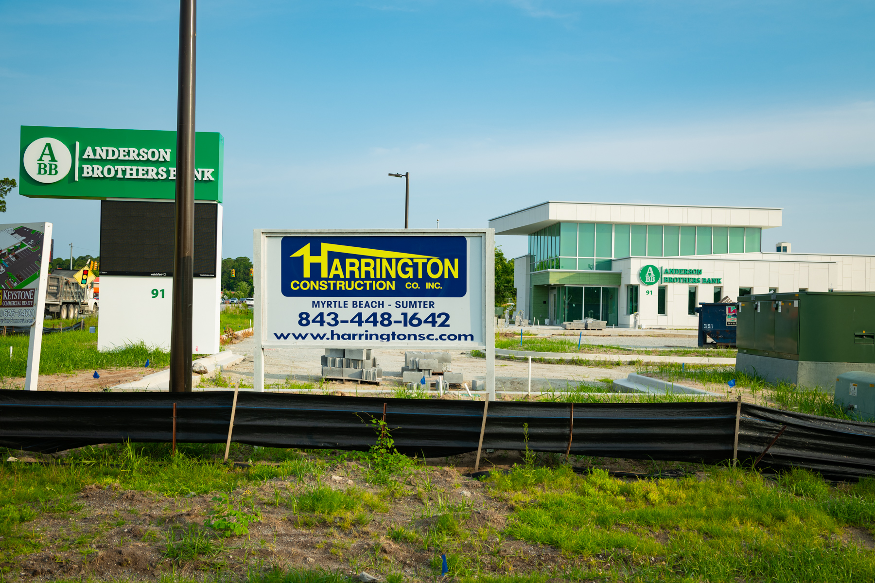 CKP Harrington Construction Anderson Brothers Bank-